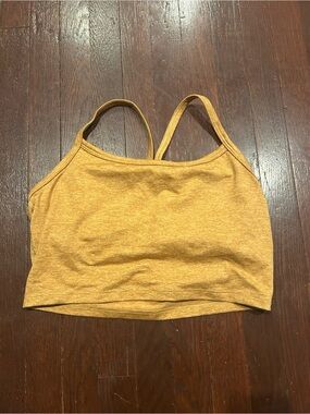 aerie Heathered Mustard Bralette